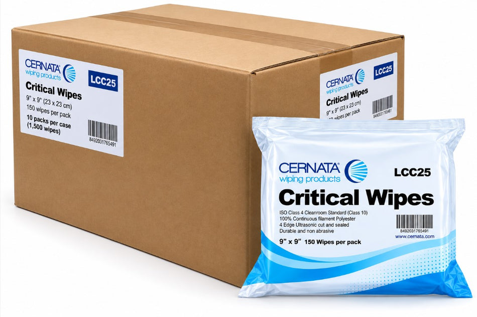CERNATA Critical Wipes Class 10 Full Case 10 packs