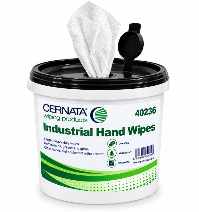 Cernata Hand and Surface Cleaning Wipes 150 SHT TUB 28x28cms