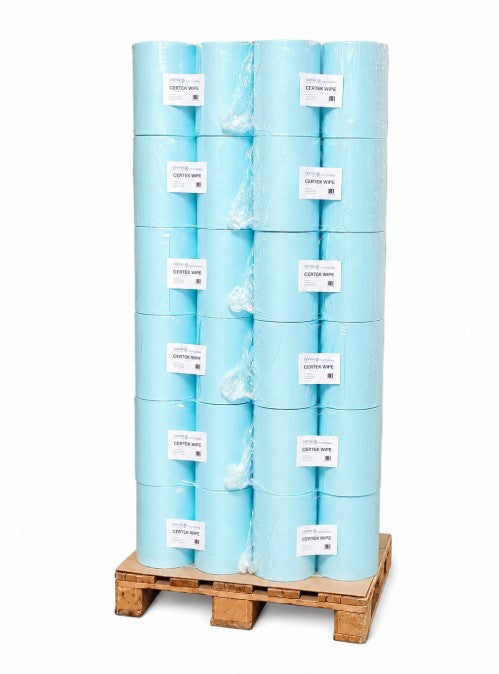 CERNATA Blue Certek Plus Twin Packed Rolls 30x38cm 2x400 sheets Pallet of 48 packs