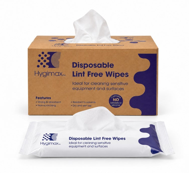 HYGIMAX Lint Free Drying & Cleaning Cloths 30x38cm Case of 400