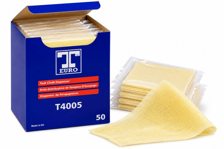 Box of 50 Individual T-Euro Tack Rags/Cloths